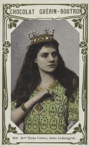 Madame Rose Caron, dans Lohengrin - French School