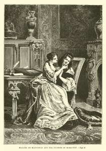 Madame de Maintenon et la Duchesse de Bourgogne - French School