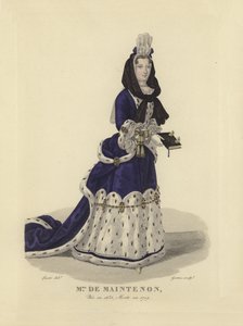 Madame de Maintenon, maîtresse du roi Louis XIV de France