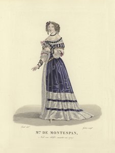 Madame de Montespan, maîtresse du roi Louis XIV de France