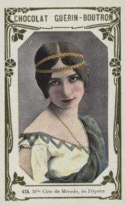 Mademoiselle Cléo de Mérode, de l