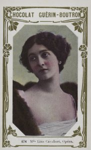 Mademoiselle Lina Cavalieri, Opéra - French School