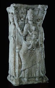 Madone et enfant, relief d