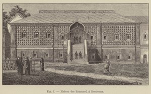 Maison des Romanof, à Kostroma - French School