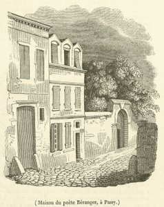Maison du poète Béranger, à Passy - French School