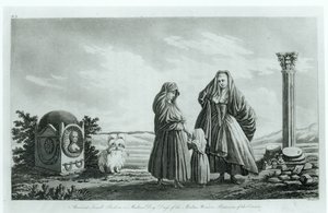 Femmes maltaises, de Ancient and Modern Malta par Pierre Marie Louis de Boisgelin de Kerdu, publié en 1805 - French School