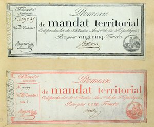 Mandats Territoriaux, c.1796 - French School