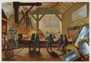 Fabrication de miroirs - French School