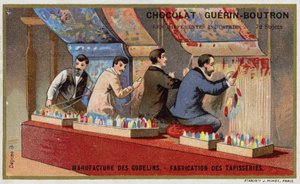 Fabrication de tapisseries à la Manufacture des Gobelins - French School