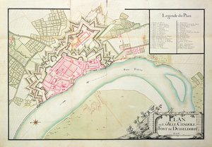 Carte de Düsseldorf - French School
