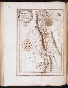 Carte de la vallée de La Michaille, de 