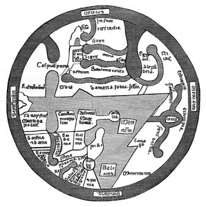 Carte du Monde Romain - French School
