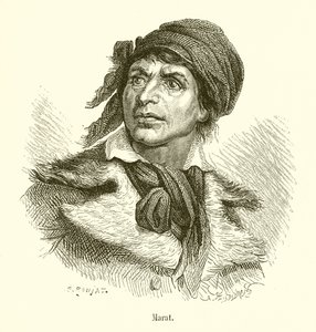 Marat - French School