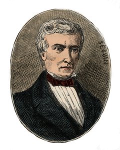 Marc Seguin (1786-1875) architecte et ingénieur - Gravure dans "Sciences à la portée de tous - physique et chimie populaires" par Alexis Clerc - Fin du 19e siècle - Collection privée - French School
