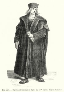 Marchand vénitien en Syrie au XVIe siècle (d