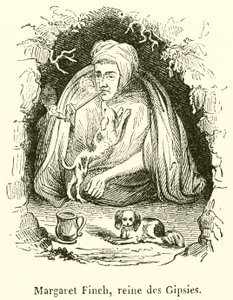 Margaret Finch, reine des Gitans - French School