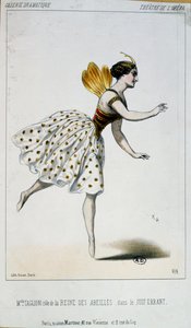 Maria Taglioni (1804-84) en Reine des Abeilles dans Le Juif errant par Jacques Fromental Halévy (1799-1862) vers 1852 - French School