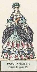 Marie-Antoinette, Femme de Louis XVI - French School
