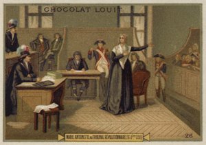 Marie-Antoinette devant le Tribunal révolutionnaire, Révolution française, 14 octobre 1793 - French School