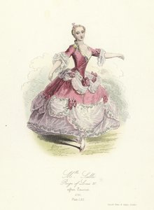 Marie Sallé, danseuse française; règne de Louis XV