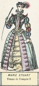 Marie Stuart, femme de François II - French School