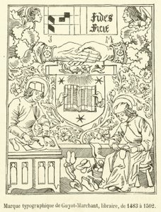 Marque typographique de Guyot-Marchant, libraire, de 1483 à 1502