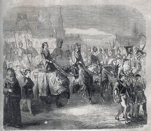 Mariages du roi Louis X le Hutin (1289-1316) et de ses frères Philippe (puis Philippe V le Long) - French School