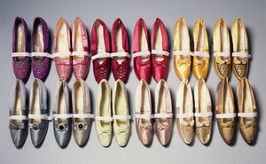 Chaussures de Mary Chamberlain, années 1890