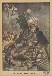 Massacre à Fès, Maroc - French School