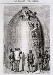 Maston avait grossi - dans De la terre à la lune par Jules Verne - French School