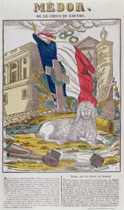 Medor, le chien fidèle du Louvre - French School