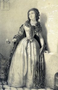 Melle (Mademoiselle) de Sombreuil emprisonnée à l