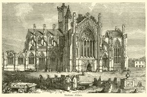 Abbaye de Melrose - French School
