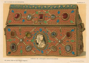 Coffret mérovingien - French School