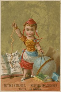 Système métrique - mesures de longueur - French School