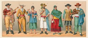 Costume mexicain - French School