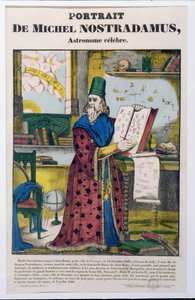 Michel Nostradame (Nostradamus) (1502-66) c.1840 - French School