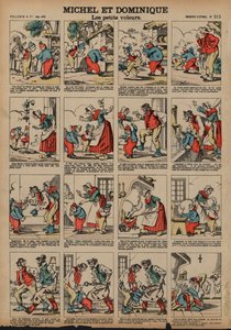 Michel et Dominique, les petits voleurs - French School
