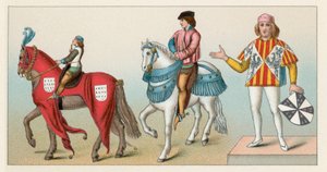 Costume du Moyen Âge - French School