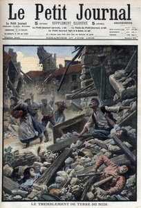 Tremblement de terre dans le Midi de la France - « Le Petit Journal » du 27 juin - French School