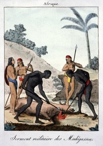 Serment militaire des soldats malgaches - French School