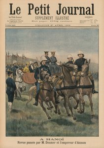 Revue militaire par Paul Doumer, Gouverneur Général de l