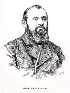 Mily Alekseyevich Balakirev (1837-1910), illustration de 
