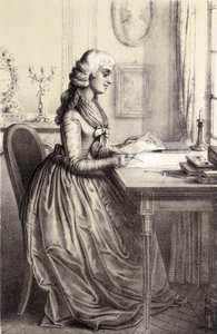 Mme Roland (1754 - 1793) - dans « Galerie historique de la Révolution française » par Albert Maurin - French School