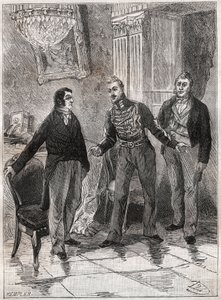 Monarchie de Juillet - novembre 1834 - Adolphe Thiers (1797-1897) chez le duc d