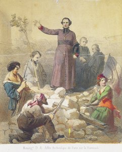Monseigneur Affre (1793-1848) 25 juin 1848 - French School