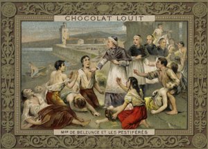 Mgr de Belsunce, évêque de Marseille et les victimes de la peste, 1720 - French School