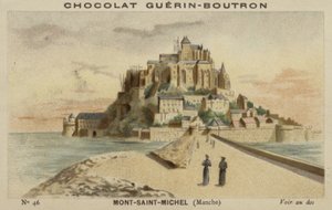 Mont-Saint-Michel, Manche - French School