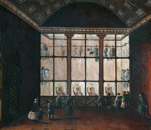 Morgue à Paris. (Peinture)