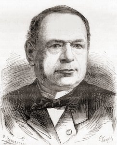 Moritz Hermann von Jacobi, de Les Merveilles de la Science, publié vers 1870 (gravure) - French School